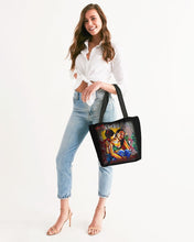 Load image into Gallery viewer, ROMANCE WANTED Canvas Zip Tote
