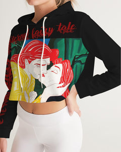 "Soulmate Wanted”" Women's Cropped Hoodie