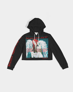 THE LIGHT WANTED  Women's Cropped Hoodie