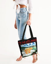 Load image into Gallery viewer, ENGAGEMENT WANTED Canvas Zip Tote
