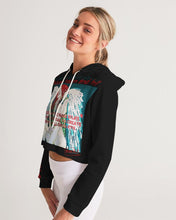 Load image into Gallery viewer, THE LIGHT WANTED  Women&#39;s Cropped Hoodie
