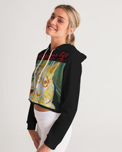 Load image into Gallery viewer, «All precious life» Women&#39;s Cropped Hoodie

