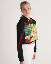 Load image into Gallery viewer, «All precious life» Women&#39;s Cropped Hoodie
