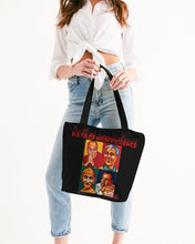 Load image into Gallery viewer, PEACE WANTED Canvas Zip Tote
