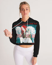 Charger l&#39;image dans la galerie, THE LIGHT WANTED  Women&#39;s Cropped Hoodie
