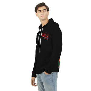 "Path of non violence" WANTED by Arteroman Men's Hoodie