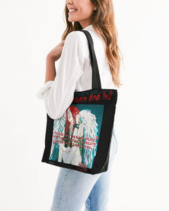 THE LIGHT WANTED Canvas Zip Tote
