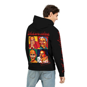 "Path of non violence" WANTED by Arteroman Men's Hoodie