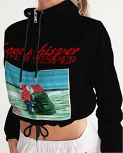 Load image into Gallery viewer, &quot;Sweetness Wanted&quot; Women&#39;s Cropped Windbreaker
