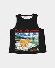 Load image into Gallery viewer, &quot;The lost white paradise&quot; Women&#39;s Cropped Tank
