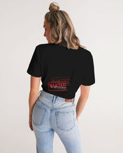 Load image into Gallery viewer, &quot;SOULMATE WANTED&quot; Women&#39;s Twist-Front Cropped Tee
