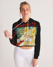 Charger l&#39;image dans la galerie, «All precious life» Women&#39;s Cropped Hoodie
